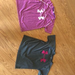 2 Under Armor t shirts